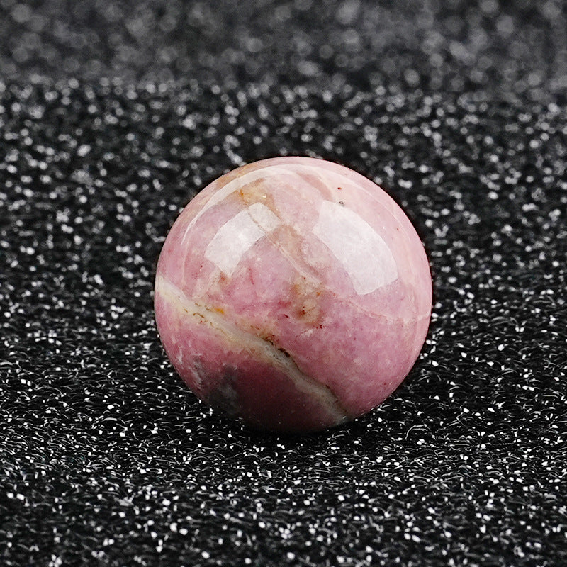 Crystal Agate Stone Sphere - Natural Decorative Gemstone Ball for Home & Office