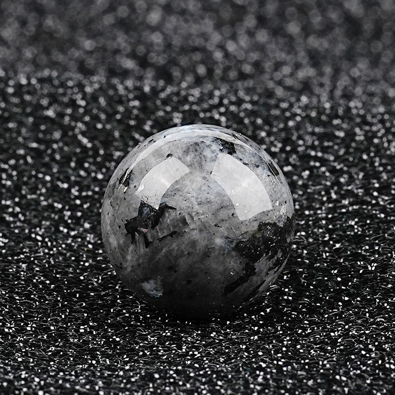 Crystal Agate Stone Sphere - Natural Decorative Gemstone Ball for Home & Office