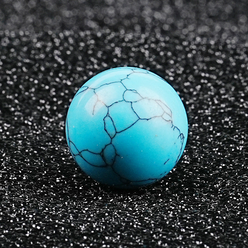 Crystal Agate Stone Sphere - Natural Decorative Gemstone Ball for Home & Office