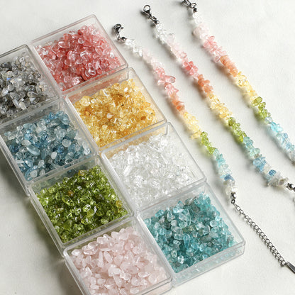 Natural Gemstone Beads - Yellow Topaz, Aquamarine, Moonstone Loose Beads for DIY Jewelry Making