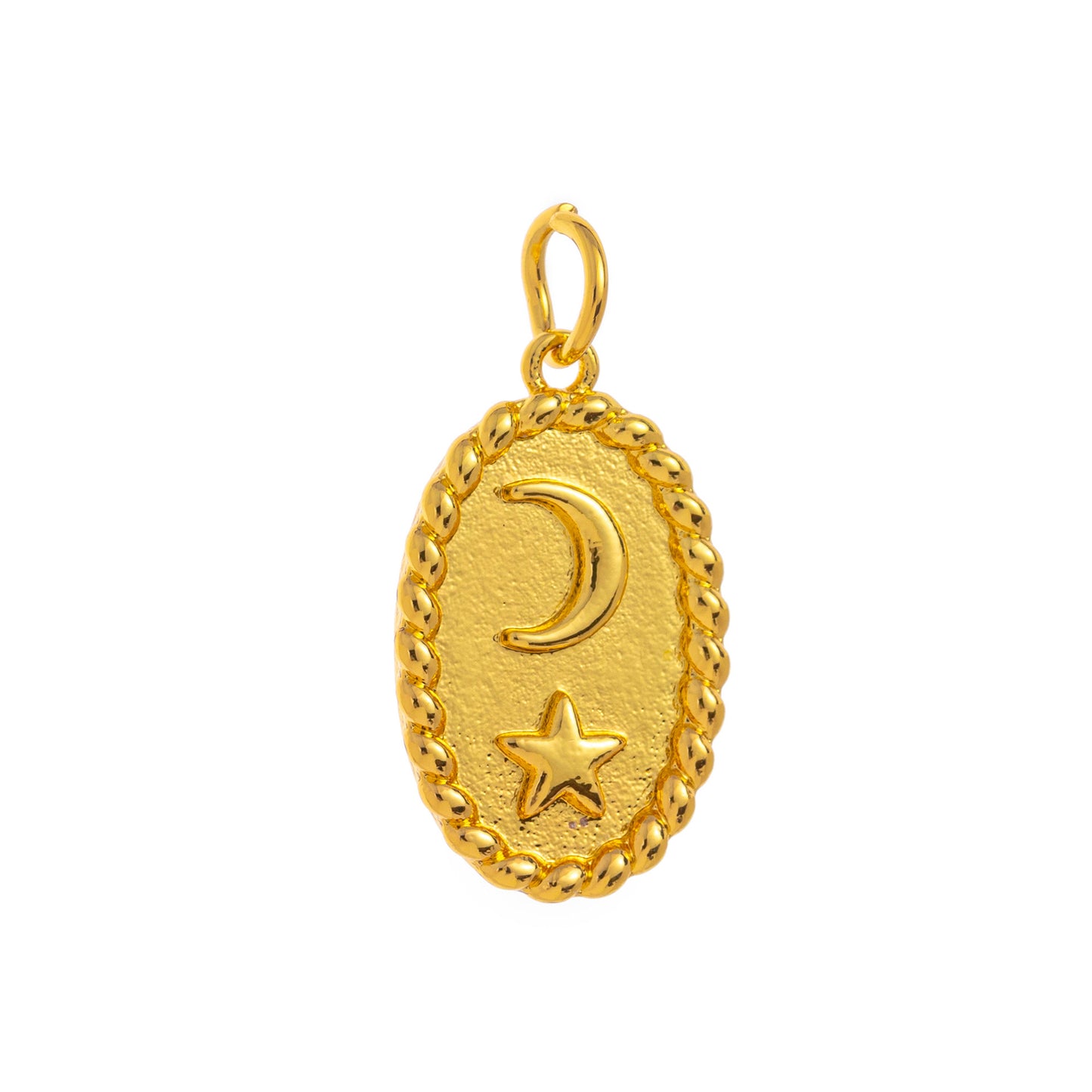 Gold Stainless Steel Pendant Charms - DIY Jewelry Accessories