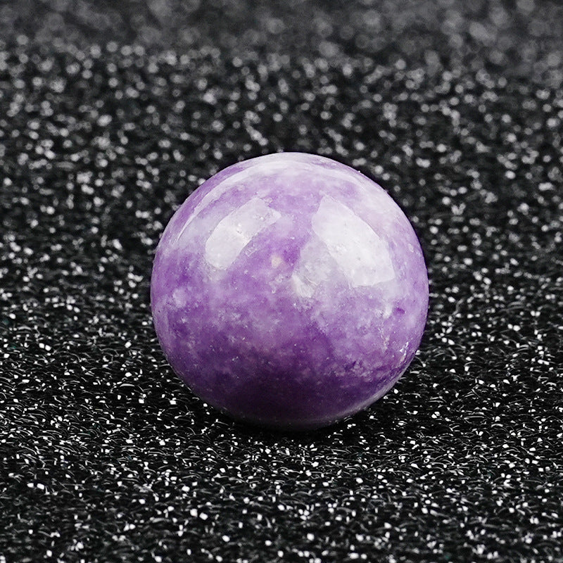 Crystal Agate Stone Sphere - Natural Decorative Gemstone Ball for Home & Office